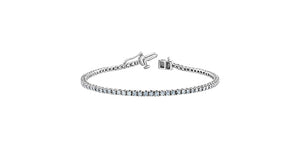 Ladies 10 Karat Gold Tennis Bracelet (2.00CTS TDW)