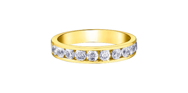 Diamond Band 14 Karat Gold (1.00TDW)