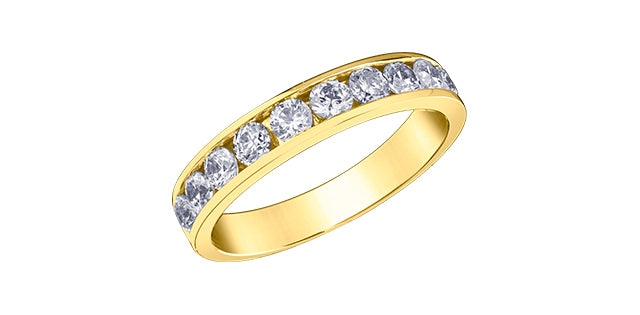 Diamond Band 14 Karat Gold (1.00TDW)