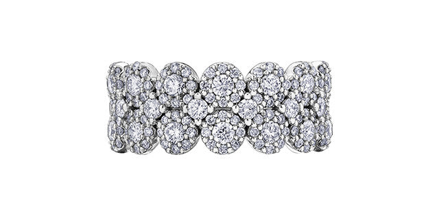 Diamond Band 10 Karat Gold (1.14CTS TDW)