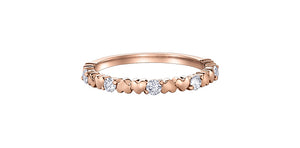 Diamond Band 10 Karat Gold (0.15CT TDW) Canadian Diamonds