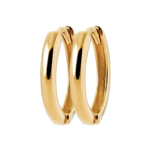 "Romance" 18k gold-plated earrings - 3 microns 10 mm RO30-25