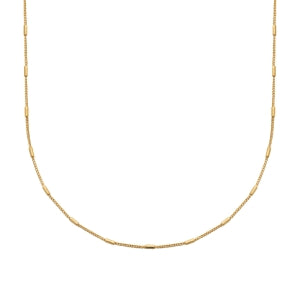 "Romance" 18k gold-plated Chain - 3 microns 18" RO80-18