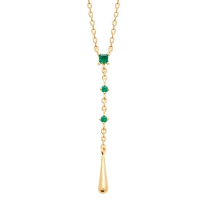 "Romance" 18k gold-plated Necklace - 3 microns 18" RO80-24