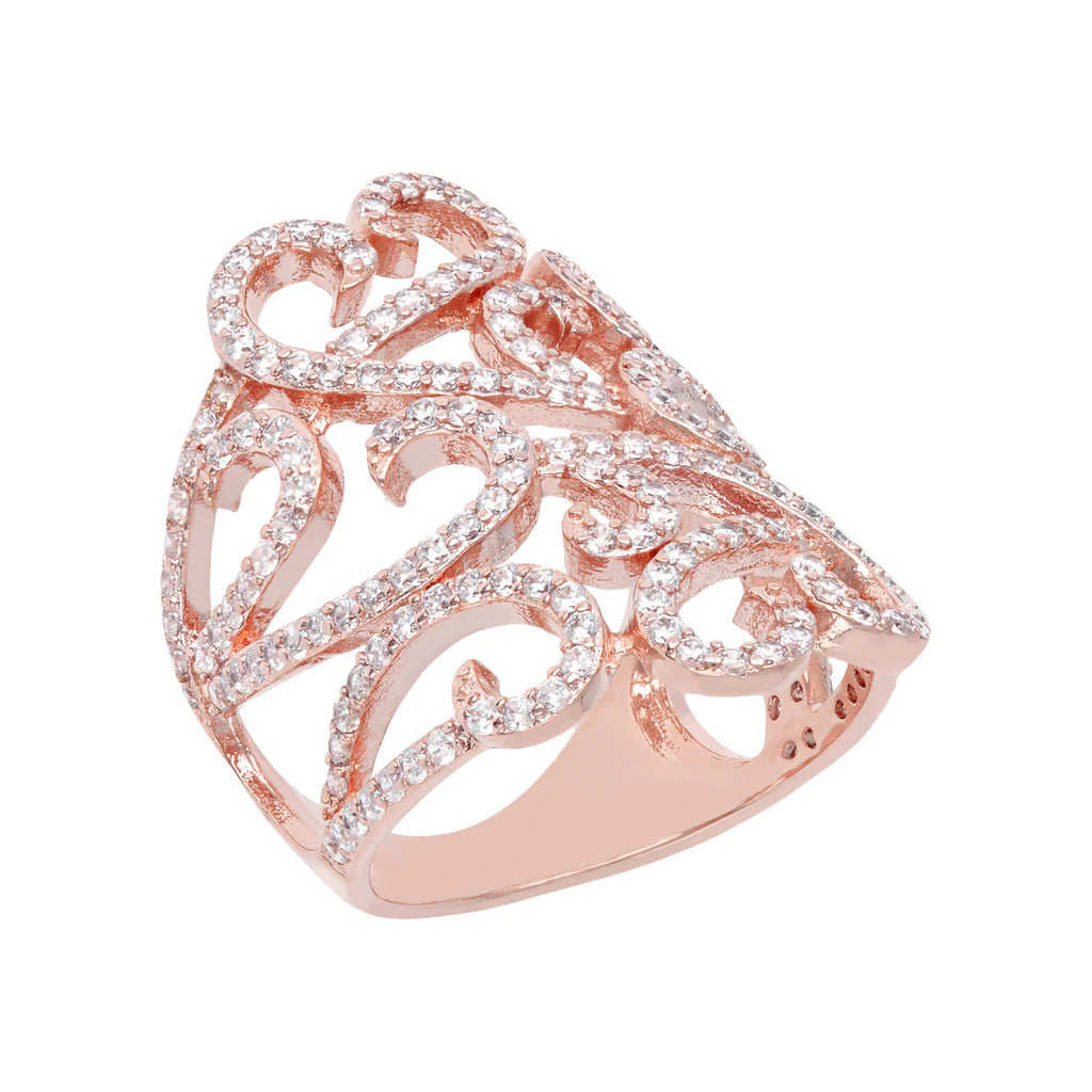 Bronzallure Shiny CZ Ring 8.5