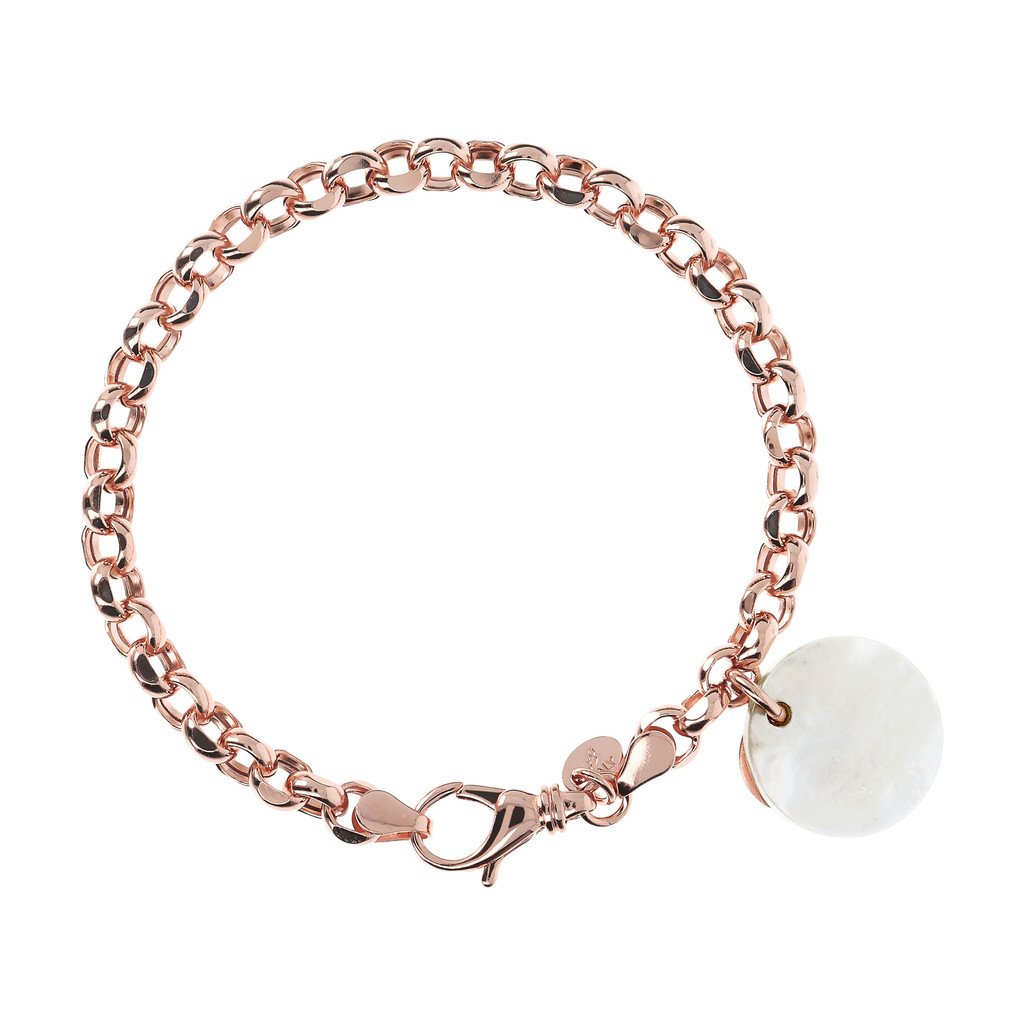 Bronzallure Shiny Fish Hook Bracelet