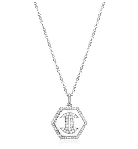 REIGN 925 Gemini Zodiac CZ Necklace