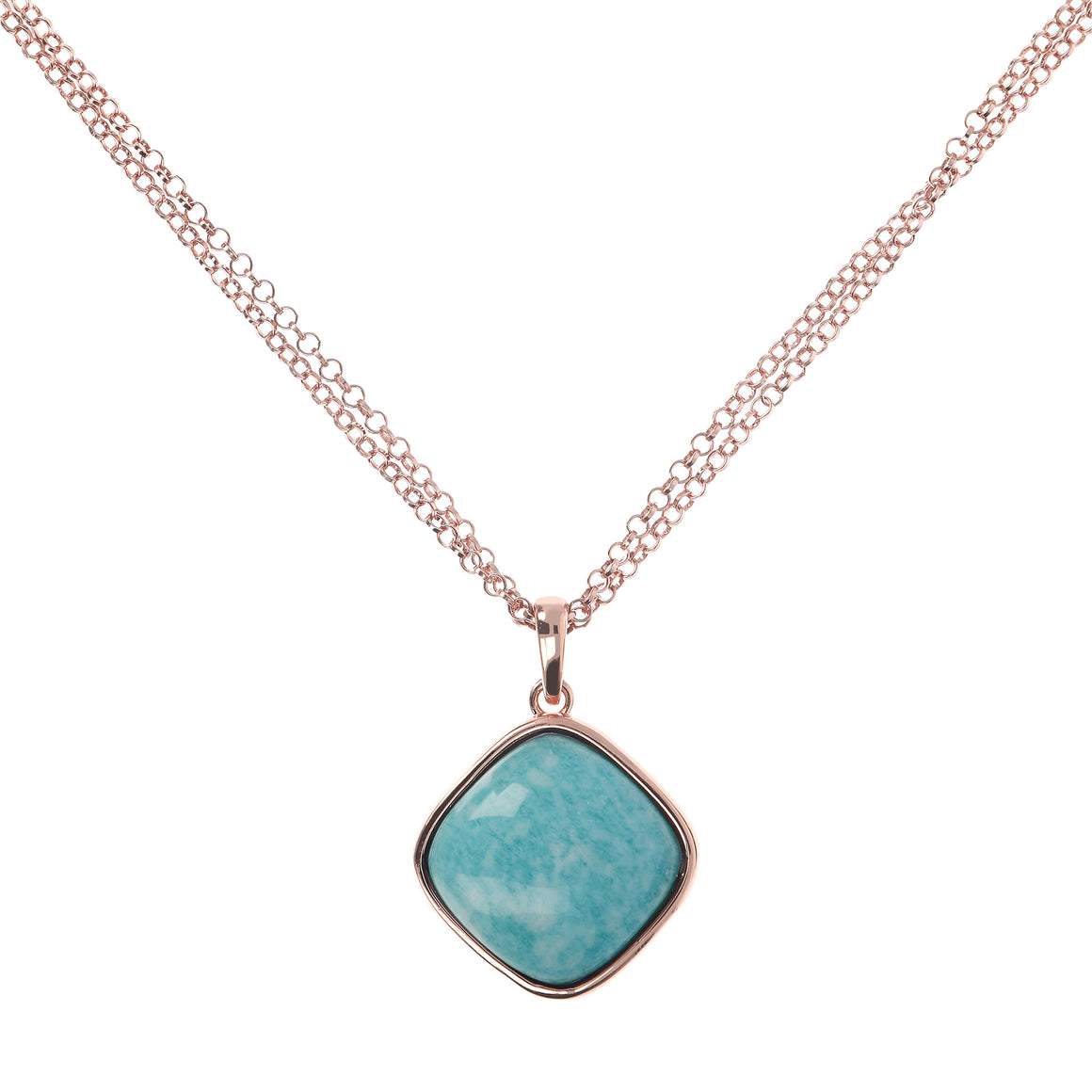 Bronzallure Amazonite Necklace