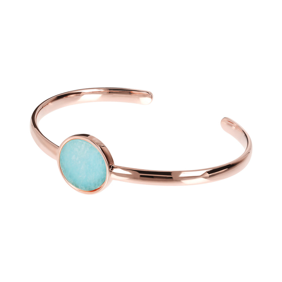 Bronzallure Alba Amazonite Cuff
