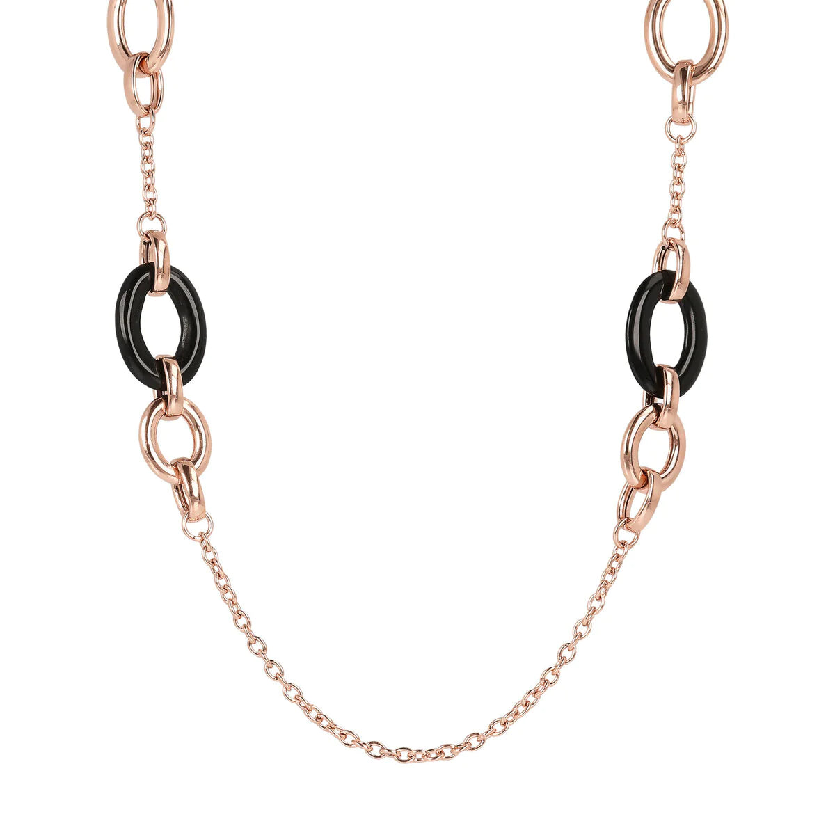 Bronzallure Long Link Necklace