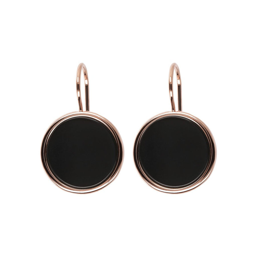Bronzallure Black Onyx Drop Earrings
